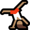 Person Cartwheeling - Medium emoji on Microsoft